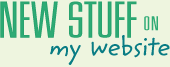 New Stuff on My Website