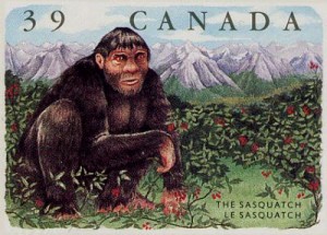 Canadian sasquatch stamp